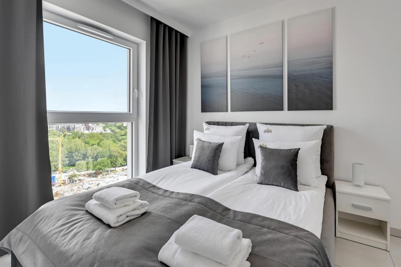 Sea View Letnica Tower & Sea View By Downtown Apartments غدانسك المظهر الخارجي الصورة