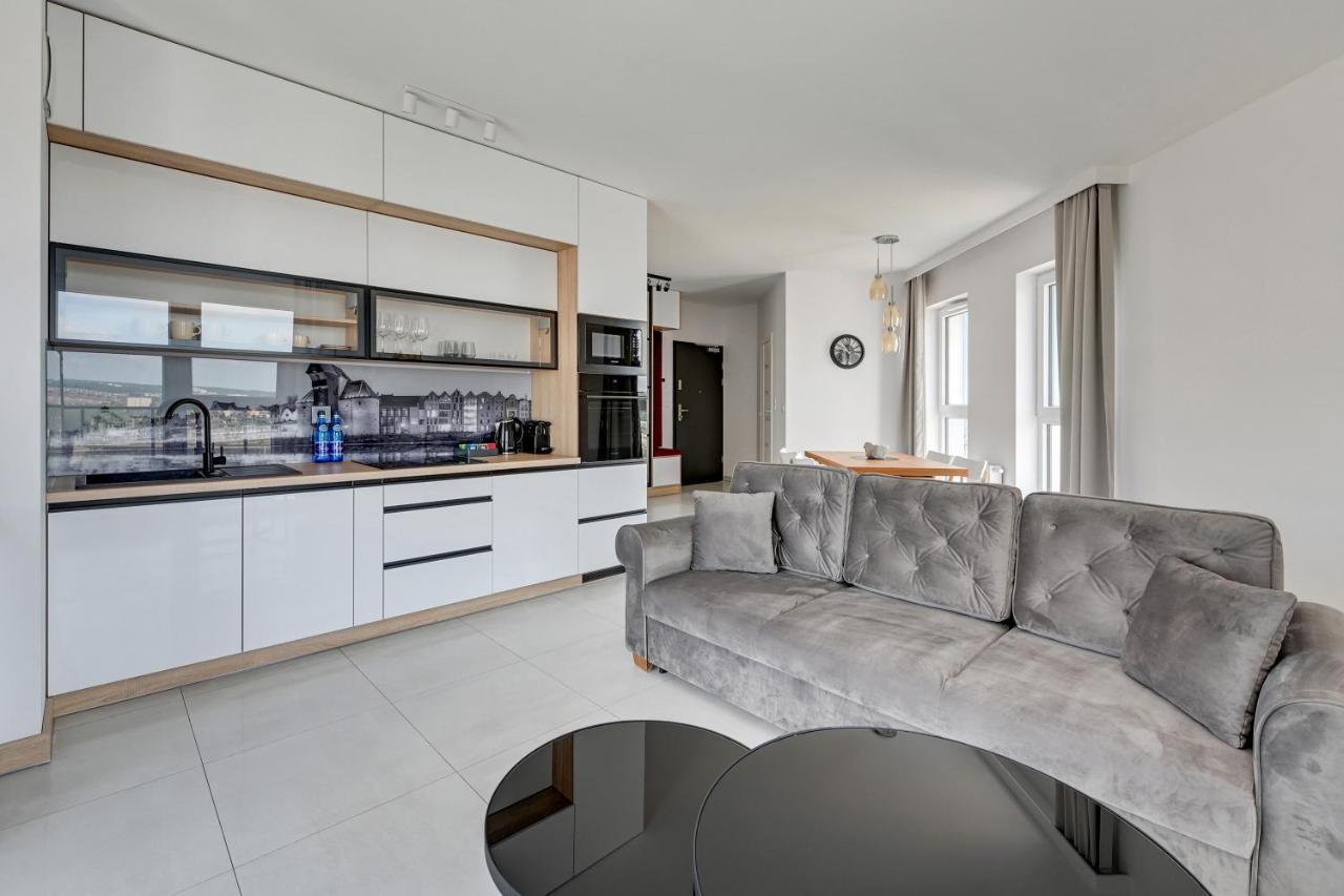 Sea View Letnica Tower & Sea View By Downtown Apartments غدانسك المظهر الخارجي الصورة