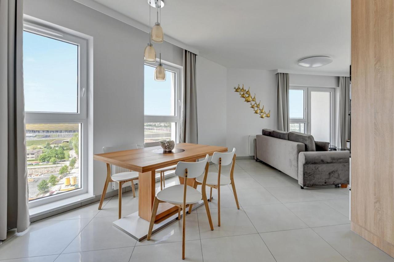 Sea View Letnica Tower & Sea View By Downtown Apartments غدانسك المظهر الخارجي الصورة